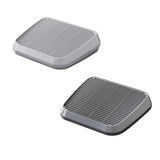 Maxbell Pet Cat Litter Mat Portable Double Layer for Living Room Bedroom Indoor Cats light gray