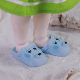 Maxbell BJD Doll Slippers Doll Accessories for 1:6 Doll Action Figures Children Gift Blue
