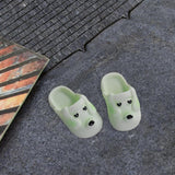 Maxbell BJD Doll Slippers Doll Accessories for 1:6 Doll Action Figures Children Gift Green