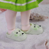 Maxbell BJD Doll Slippers Doll Accessories for 1:6 Doll Action Figures Children Gift Green
