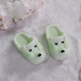 Maxbell BJD Doll Slippers Doll Accessories for 1:6 Doll Action Figures Children Gift Green