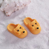 Maxbell BJD Doll Slippers Doll Accessories for 1:6 Doll Action Figures Children Gift Yellow