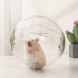 Maxbell Hamster Ball Clear Easy to Clean Running Wheel for Dwarf Small Pets Hamsters Green