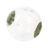 Maxbell Hamster Ball Clear Easy to Clean Running Wheel for Dwarf Small Pets Hamsters Green