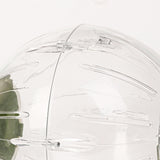 Maxbell Hamster Ball Clear Easy to Clean Running Wheel for Dwarf Small Pets Hamsters Green