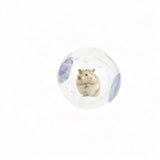 Maxbell Hamster Ball Clear Easy to Clean Running Wheel for Dwarf Small Pets Hamsters Blue