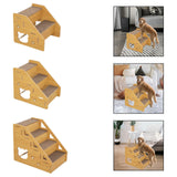 Maxbell Pet Dog Stair Ladder Puppy Essential for Cars Kitten Small and Older Animals 2 Step