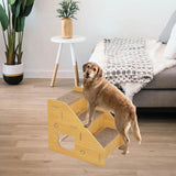Maxbell Pet Dog Stair Ladder Puppy Essential for Cars Kitten Small and Older Animals 3 Step
