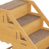 Maxbell Pet Dog Stair Ladder Puppy Essential for Cars Kitten Small and Older Animals 4 Step