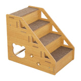 Maxbell Pet Dog Stair Ladder Puppy Essential for Cars Kitten Small and Older Animals 4 Step