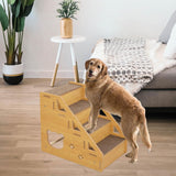 Maxbell Pet Dog Stair Ladder Puppy Essential for Cars Kitten Small and Older Animals 4 Step
