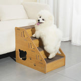 Maxbell Pet Dog Stair Ladder Puppy Essential for Cars Kitten Small and Older Animals 4 Step
