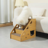 Maxbell Pet Dog Stair Ladder Puppy Essential for Cars Kitten Small and Older Animals 4 Step