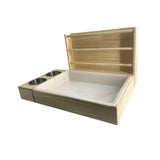 Maxbell 3 in 1 Rabbit Hay Feeder Guinea Pig Foraging Toy for Chinchilla Rabbit Bunny