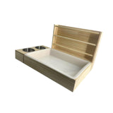 Maxbell 3 in 1 Rabbit Hay Feeder Guinea Pig Foraging Toy for Chinchilla Rabbit Bunny