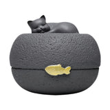 Maxbell Cat Memorial Urn Pet Remembrance Container Premium Sturdy Angel Cat Memorial