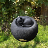 Maxbell Cat Memorial Urn Pet Remembrance Container Premium Sturdy Angel Cat Memorial