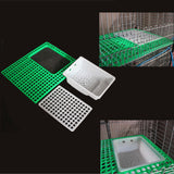 Maxbell Rabbit Cage Mat Holder Bedding Cage Liner for Chinchillas Small Animals Rats 60cmx60cm