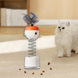 Maxbell Cat Treat Dispenser Funny Enrichment Multifunctional Slow Feeder Puzzles Ball