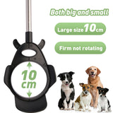 Maxbell Dog Poops Catcher Outdoor Cleanup Tool for Medium and Large Pets Yard Travel