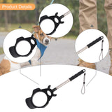 Maxbell Dog Poops Catcher Outdoor Cleanup Tool for Medium and Large Pets Yard Travel