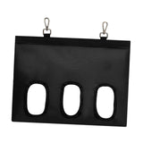 Maxbell Rabbit Hay Feeder for Cage Bunny Hay Bag for Small Pets Hamsters Chinchillas Black