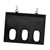 Maxbell Rabbit Hay Feeder for Cage Bunny Hay Bag for Small Pets Hamsters Chinchillas Black