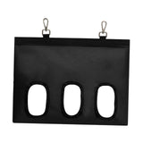 Maxbell Rabbit Hay Feeder for Cage Bunny Hay Bag for Small Pets Hamsters Chinchillas Black
