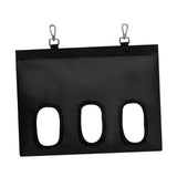 Maxbell Rabbit Hay Feeder for Cage Bunny Hay Bag for Small Pets Hamsters Chinchillas Black