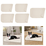 Maxbell Dog Bed Cover Scratch Resistance Reusable Pet Bed Covers Dog Crate Bed Cover 76x51x10cm