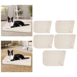 Maxbell Dog Bed Cover Scratch Resistance Reusable Pet Bed Covers Dog Crate Bed Cover 76x51x10cm