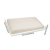 Maxbell Dog Bed Cover Scratch Resistance Reusable Pet Bed Covers Dog Crate Bed Cover 137x92x10cm
