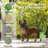 Maxbell Dog Pooper Scooper Portable for Large Medium Small Dogs Folding Picker Upper White