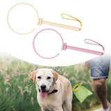 Maxbell Dog Pooper Scooper Portable for Large Medium Small Dogs Folding Picker Upper White