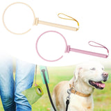 Maxbell Dog Pooper Scooper Portable for Large Medium Small Dogs Folding Picker Upper White