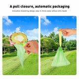 Maxbell Dog Pooper Scooper Portable for Large Medium Small Dogs Folding Picker Upper Pink