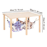 Maxbell Guinea Pig Hammock Double Beds Nest for Bunny Small Animals Sugar Glider