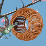 Maxbell Bird Hammock Nest Woven Cage Accessories Birds Cage for Macaw Budgie Finches Screw Fixing