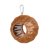 Maxbell Bird Hammock Nest Woven Cage Accessories Birds Cage for Macaw Budgie Finches Suspension