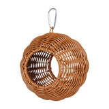 Maxbell Bird Hammock Nest Woven Cage Accessories Birds Cage for Macaw Budgie Finches Suspension