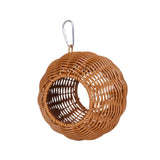 Maxbell Bird Hammock Nest Woven Cage Accessories Birds Cage for Macaw Budgie Finches Suspension