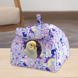 Maxbell Hanging Hammock Hideaway Cave Bed Tent for Parrot Parakeet Lovebirds Violet