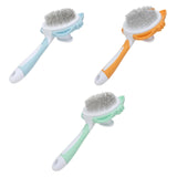 Maxbell Dog Cat Brush Lightweight Pet Comb Brush for Indoor Cats Deshedding Grooming Blue