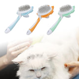 Maxbell Dog Cat Brush Lightweight Pet Comb Brush for Indoor Cats Deshedding Grooming Blue