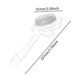 Maxbell Dog Cat Brush Lightweight Pet Comb Brush for Indoor Cats Deshedding Grooming Orange