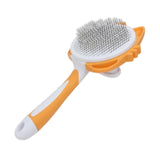 Maxbell Dog Cat Brush Lightweight Pet Comb Brush for Indoor Cats Deshedding Grooming Orange