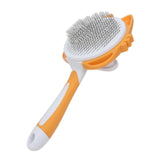 Maxbell Dog Cat Brush Lightweight Pet Comb Brush for Indoor Cats Deshedding Grooming Orange
