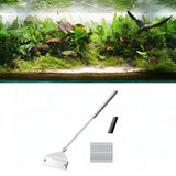 Maxbell Aquarium Algae Scraper Supplies Practical Accessories Aquarium Glass Cleaner Stainless Steel