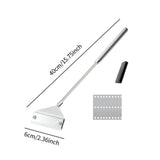 Maxbell Aquarium Algae Scraper Supplies Practical Accessories Aquarium Glass Cleaner Stainless Steel