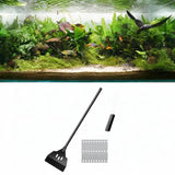 Maxbell Aquarium Algae Scraper Supplies Practical Accessories Aquarium Glass Cleaner Aluminum Alloy